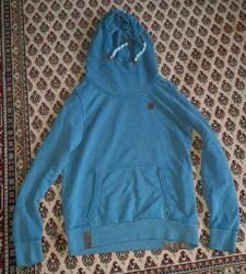Naketano, Sweatshirt, Pollover, Hoodie, Kapuzenpullover, Damen, Gr. M