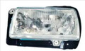 Scheinwerferleuchte links H4 20-1735-05-2 TYC für VW JETTA II