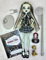 Monster High Puppe Frankie Stein Wave 1 Komplett Gold elastic