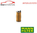 MOTOR ÖLFILTER MANN-FILTER HU 820/2 X P FÜR JEEP CHEROKEE,WRANGLER III 2.8L