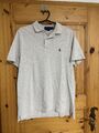 Polo Ralph Lauren Poloshirt Steingrau Grau Gr. M Classic Fit Top