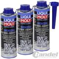 3x 500ml LIQUI MOLY 5153 PRO-LINE BENZIN SYSTEM REINIGER ADDITIV