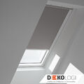 Velux Verdunklungs-Rollo für GGU, GHU, GPU, GTU 0705 Grau / Standard