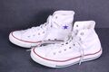 Converse All Star Classic Hi Unisex Sneaker Chucks Gr. 41 weiß Canvas CH3-390