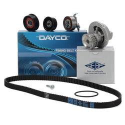 DAYCO Zahnriemensatz + GEBA Wasserpumpe für OPEL ASTRA G H VECTRA C ZAFIRA A 1.8