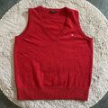 PULLUNDER GANT Gr. L Rot 100% Wolle / kleines Loch