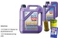 INSPEKTIONSKIT FILTER LIQUI MOLY ÖL 7L 5W-40 für Audi A6 4F2 C6 2.4 3.2 FSI