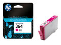 Original HP 364 Magenta Rot Druckerpatrone Deskjet 3070 A series 3520