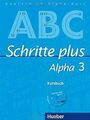 Schritte plus Alpha 3.  Kursbuch mit Audio-CD: Deut... | Buch | Zustand sehr gut