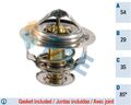 Thermostat Kühlmittel FAE 5303885 für HYUNDAI KIA FD PICANTO SANTA FÉ 2 CM JM 1