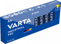 1x10 Pack-Batterien Mignon AA LR06 LR6 MN1500 4006 1,5V VARTA Industrial Pro