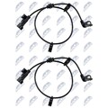 2x NTY ABS-SENSOR RADDREHZAL HINTEN passend für CHEVROLET CRUZE VOLT OPEL AMPERA