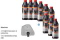 9 L LIQUI MOLY Top Tec ATF 1200 MEYLE Getriebeölfilter für Audi Q7 3.6 FSI