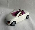 Playmobil 5585 Auto PKW Cabrio rosa weiß Mutter mit Baby Kindersitz