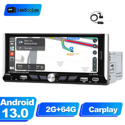 6.9 Zoll DAB+ Autoradio 1 Din Apple Carplay Android 13 Auto GPS WIFI 2G+64G RDS