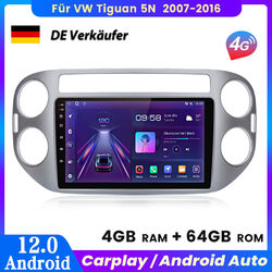 Für VW Tiguan 5N 2007-2016 Android Autoradio GPS NAVI 4G WIFI DAB+ Carplay 8Kern