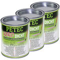3x 1000 ml Petec Karo-Dicht Dichtstoff Karosseriedichtmasse Dose Dichtmasse