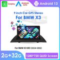 9"Android 12 DAB Autoradio für BMW x3 E83 2004-2012 NAVI GPS WIFI 2+32GB CarPlay