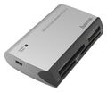 Hama 200129 All in One USB 2.0 Multi-Kartenleser CF, CF Typ II, MMC, MMC+, MS