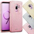 Slim Case für Samsung Galaxy S9 Plus Hülle Glitzer Cover TPU Handy Schutzhülle