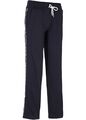 Sweathose mit Statement-Druck Gr. 36/38 Dunkelblau Damen Sport-Hose Pants Neu*