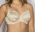 Pour Moi BH Eternal Gr.42D Beige Spitze Bügel Seitenstütze Vollschale 3809