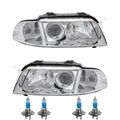Scheinwerfer Set inkl. Premium Lampen für Audi A4 8D2 B5 mit LWR Motor