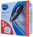 Brita Marella Graphit Wasserfilter-Kanne inkl. 3x Maxtra+ Kartuschen