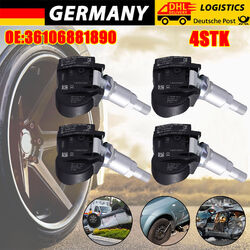 4x Reifendrucksensor RDKS 36106881890 Für BMW F20 F22 F23 F34 F45 F46 433MHz NEU