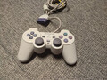 TOP PS1 PlayStation PSX PS ONE ORIGINAL Controller Weiß Grau