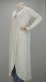 Longpullover Strickkleid mit Rollkragen Hellbeige - kuschelig - Wickeloptik -NEU