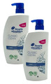 2 x head & shoulders  Anti Schuppen Shampoo 2 x 900ml classic clean XXL