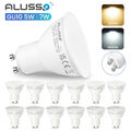 4/10er-Pack ALUSSO LED BASE GU10 LED Lampe 5W 7W Glühbirne Warmweiß/Kaltweiß