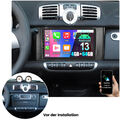 4G+64GB Android 13.0 Autoradio 8-Kern Für Smart Fortwo 451 2010-2015 GPS Carplay