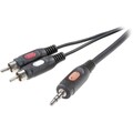 SpeaKa Professional SP-7869792 Cinch / Klinke Audio Anschlusskabel [2x Cinch-...