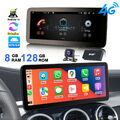 8+128G Für Mercedes Benz C-Klasse W205 Autoradio GPS NAVI Carplay DAB KAM 12.3"