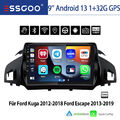 9" Autoradio CarPlay Für Ford Kuga 2012-2018 Escape 2013-2016 Android13 GPS NAVI