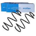 2x PROFLEX FAHRWERKSFEDERN VORNE passend für AUDI A1 SEAT MII SKODA FABIA VW POL