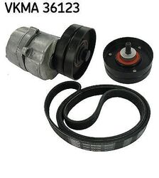 SKF Vkma36123 Keilrippenriemensatz für Volvo S40 I 644 V40 Kombi 645 95-03