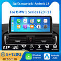 12.3" Android 14 Autoradio Für BMW 1er F20 F21 NBT CarPlay 128GB DAB+ GPS Navi