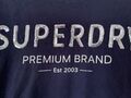 superdry t shirt damen in dunkelblau/ Größe 40