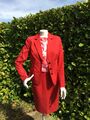 roter klassischer Sommer Blazer von Ambiente Gr. 36