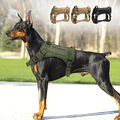 Hundegeschirr Taktisch Powergeschirr Nylon Geschirr Gepolstert Verstellbar Weste