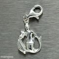 Charm Sternzeichen Anhänger für Bettelarmband 925 Silber - Wassermann - NEU