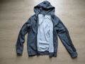 adidas Sweatjacke Hoodie Herren dunkelgrau Kapuzenjacke Gr. S