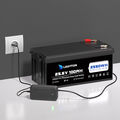 12V/24V 100Ah 200Ah 300Ah LiFePO4 Akku Lithium batterie BMS für Wohnmobil Solar