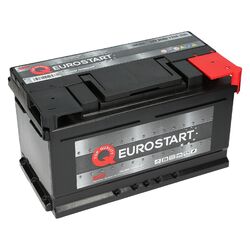 Autobatterie Eurostart SMF 80Ah 720A/EN 12V Starterbatterie TOP Angebot GELADEN
