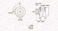 MAGNETI MARELLI Lichtmaschine Generator Lima 063731912010 für VW PASSAT B6 3C5 4