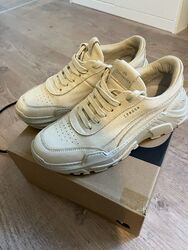 Copenhagen Damen-Sneaker aus Leder, Größe 37, Beige