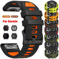 Sport Silikon Armband Für Garmin Fenix 8 E 7 7X 6 6X Pro 5 5X Plus 3 HR Instinct